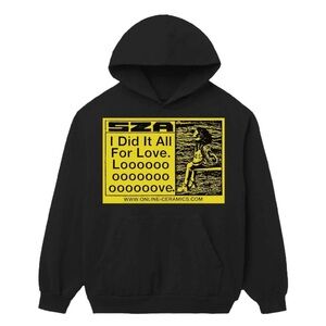 SZA Merch North American Tour Hoodie - Size M